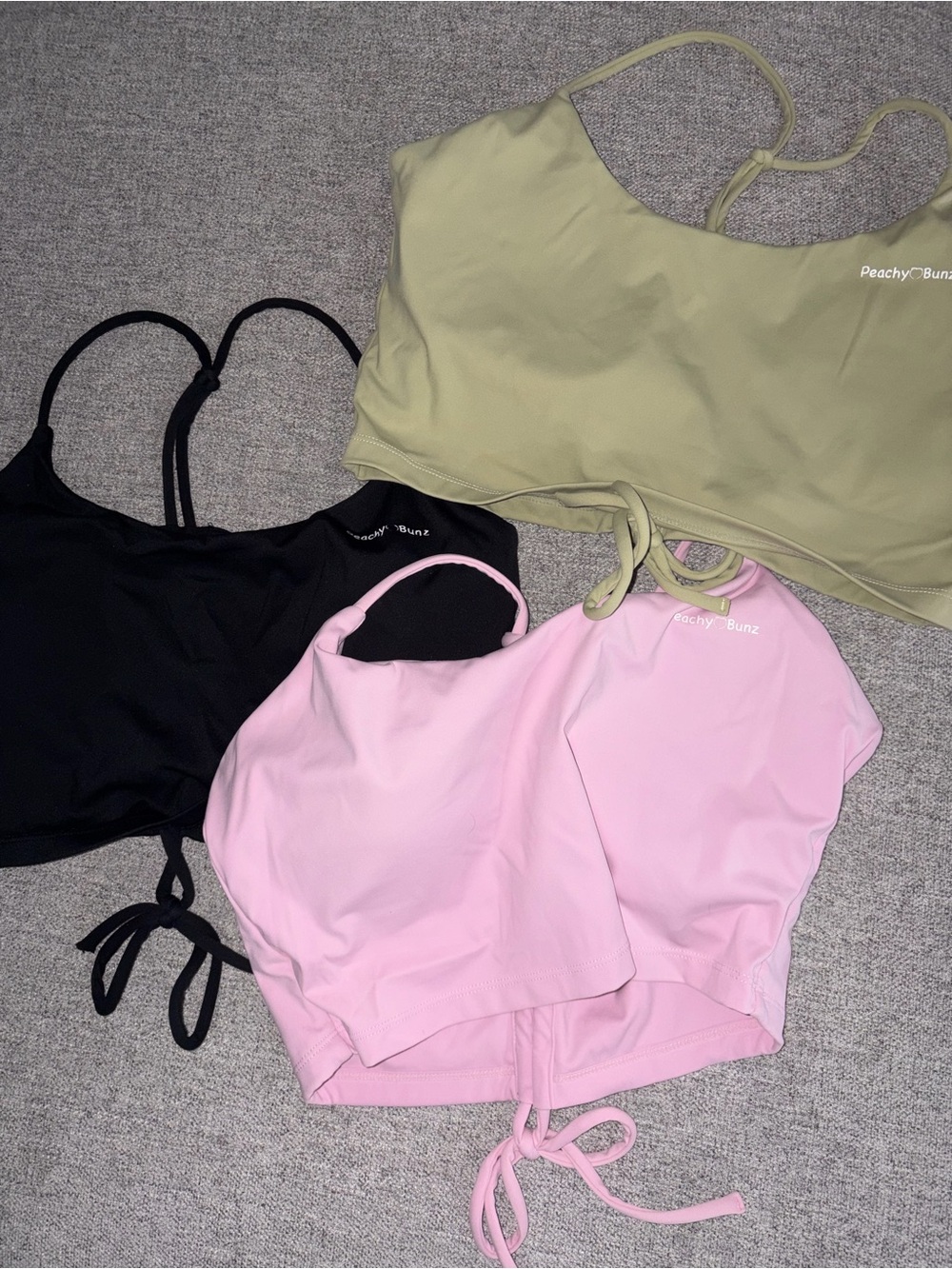 Pink Ruched Drawstring Crop Top